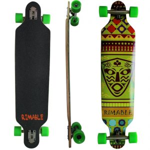 Rimable Drop-through Longboard