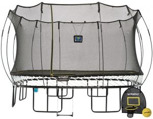 Springfree Trampoline - 13ft Jumbo Square Smart Trampoline