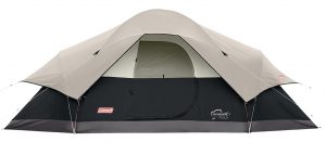 Coleman 8-Person Red Canyon Tent cabin